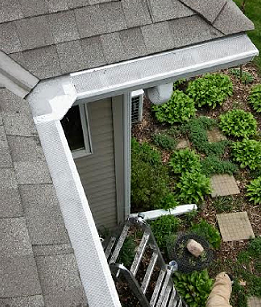 seamless gutter installation video